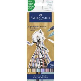Faber-Castell - Sketch Marker Gofa 6ct set Fashion 164808