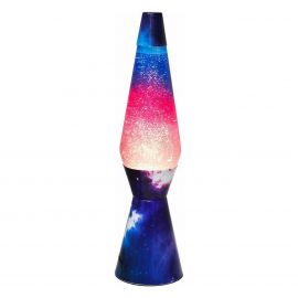 iTotal - Lava Lampe 36 cm - Galaxy Glitter