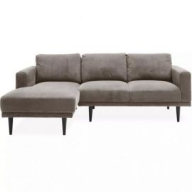 SOFA MEXICO 2PERS M/CHAISELONG WAVE70 SAND