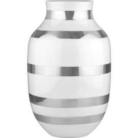 Omaggio Vase H30,5 sølv