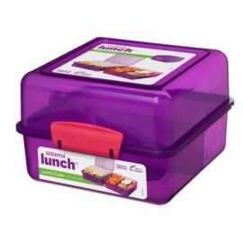 Lunch Cube firk. opdelt madkasse 1,4L