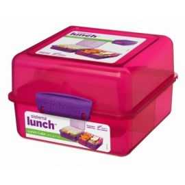 Lunch Cube firk. opdelt madkasse 1,4L