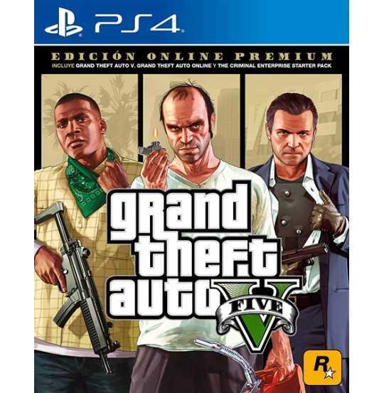 PS4: Grand Theft Auto V (GTA 5) Premium Online