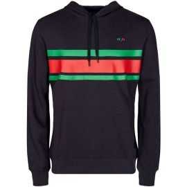 H2O GILLELEJE SWEAT HOODIE 8410 NAVY/GREEN/RED